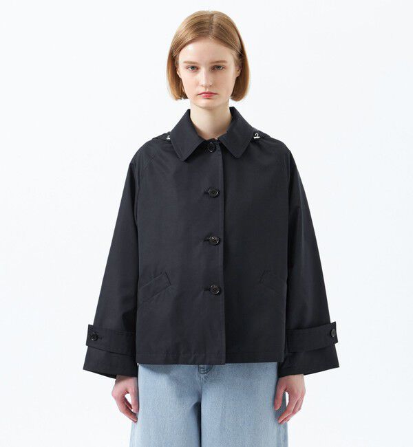 MACKINTOSH PHILOSOPHY「【WELBURY SHORT HOOD(ウェルベリーショートフード)】 レインタフタ」|ステンカラーコート|