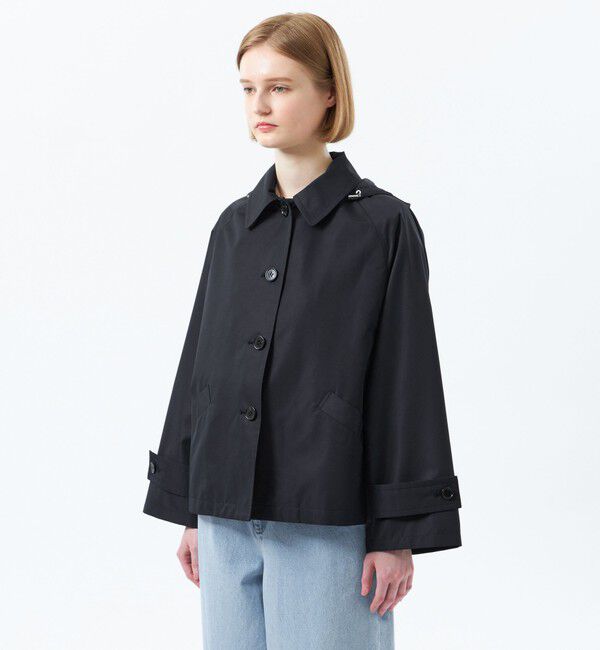 MACKINTOSH PHILOSOPHY「【WELBURY SHORT HOOD(ウェルベリーショートフード)】 レインタフタ」|ステンカラーコート|