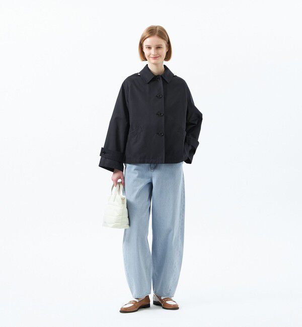 MACKINTOSH PHILOSOPHY「【WELBURY SHORT HOOD(ウェルベリーショートフード)】 レインタフタ」|ステンカラーコート|