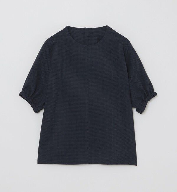 MACKINTOSH PHILOSOPHY「【WEB&一部店舗限定】サッカーブラウス」|シャツ・ブラウス|ネイビー