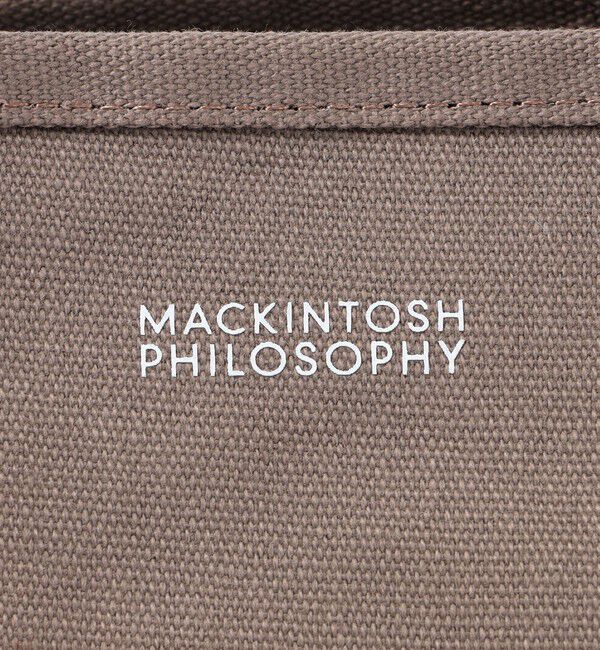 MACKINTOSH PHILOSOPHY「【WEB&一部店舗】スクエアキャンバスミニトート」|トートバッグ|