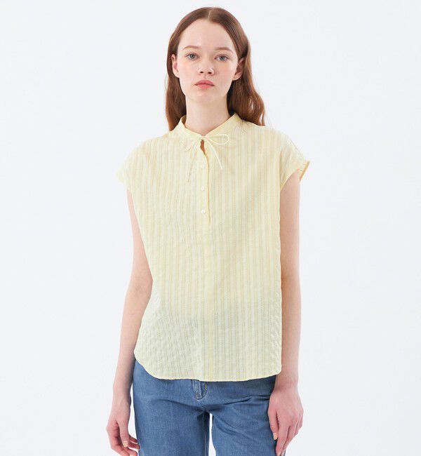 MACKINTOSH PHILOSOPHY「カラミレースブラウス」|シャツ・ブラウス|