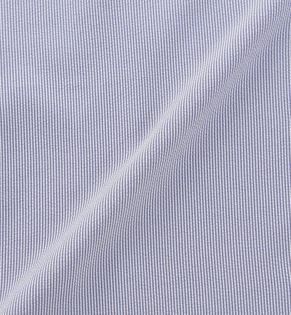 MACKINTOSH PHILOSOPHY「トロッター スクエアボタンダウンシャツ　サッカーストライプ」|シャツ・ブラウス|