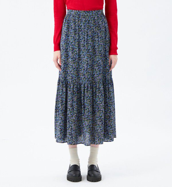 MACKINTOSH PHILOSOPHY「リトルフラワープリントギャザースカート」|スカート|