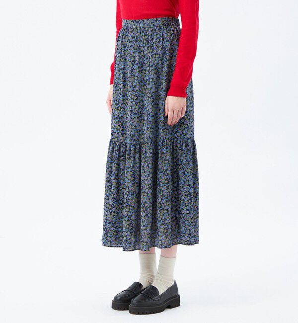 MACKINTOSH PHILOSOPHY「リトルフラワープリントギャザースカート」|スカート|