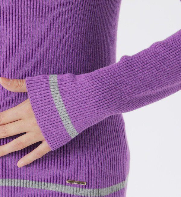  「【ドラマ着用商品】コットンカシミヤリブタートル」|ニット・セーター|