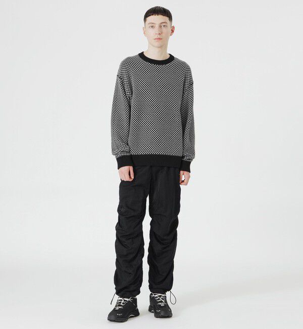  「ツイーディーステッチングプルオーバー」|ニット・セーター|