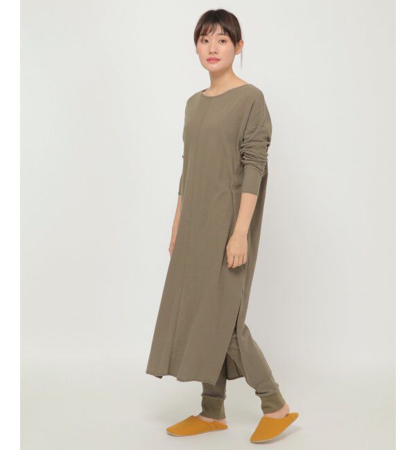 IKKA LOUNGE「サイドスリットロングワンピース」|ワンピース|