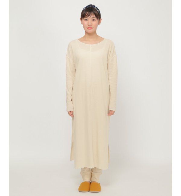 IKKA LOUNGE「サイドスリットロングワンピース」|ワンピース|