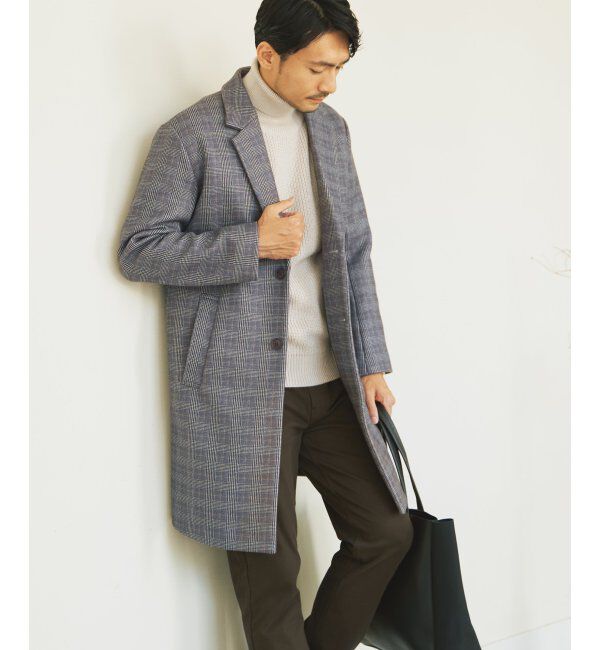 IKKA LOUNGE「メルトンストレッチチェスターコート」|その他|