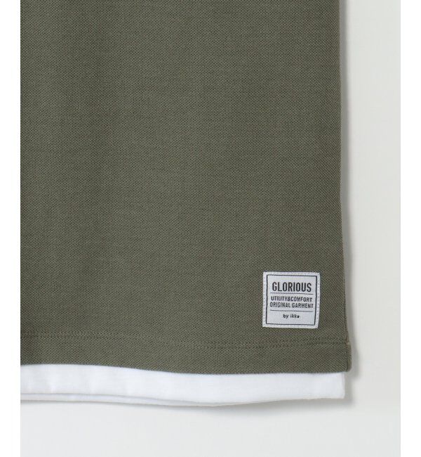 ikka kids「【キッズ】鹿の子フェイクベストレイヤーTシャツ（100~160cm）」|Tシャツ・カットソー|