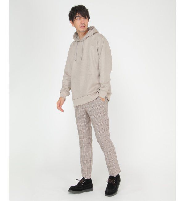 ikka「【抗菌防臭／吸水速乾】セイケツフェイクスエードプルパーカー【消臭】」|パーカー|