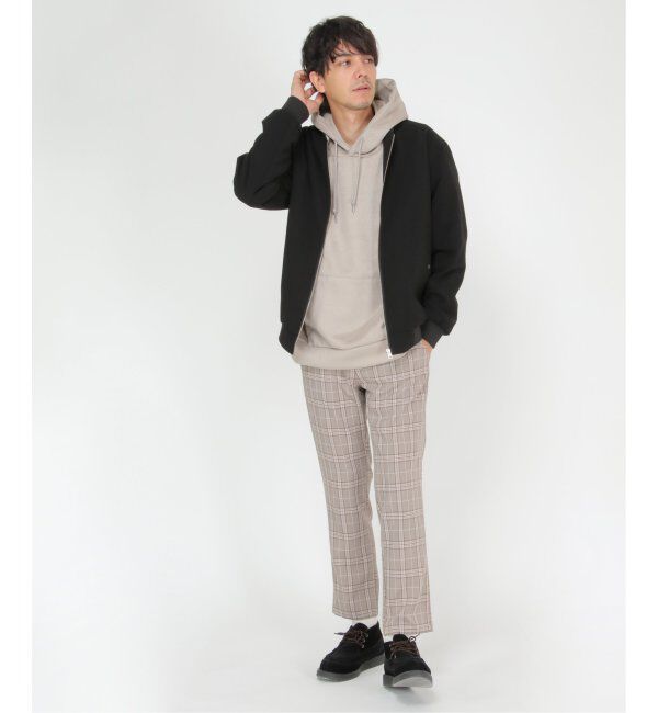 ikka「【抗菌防臭／吸水速乾】セイケツフェイクスエードプルパーカー【消臭】」|パーカー|