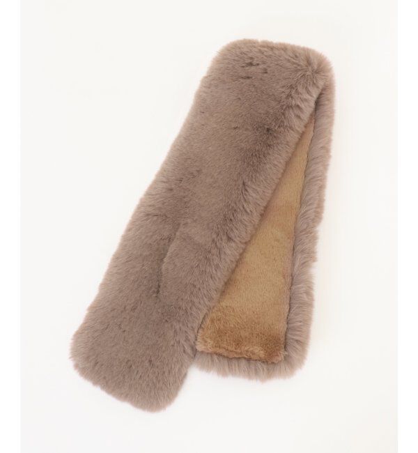 ikka「エコファー差し込みマフラー」|マフラー|