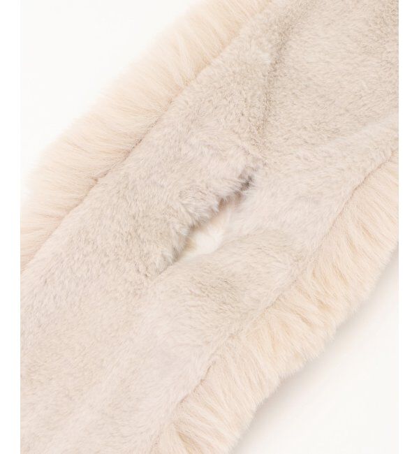 ikka「エコファー差し込みマフラー」|マフラー|