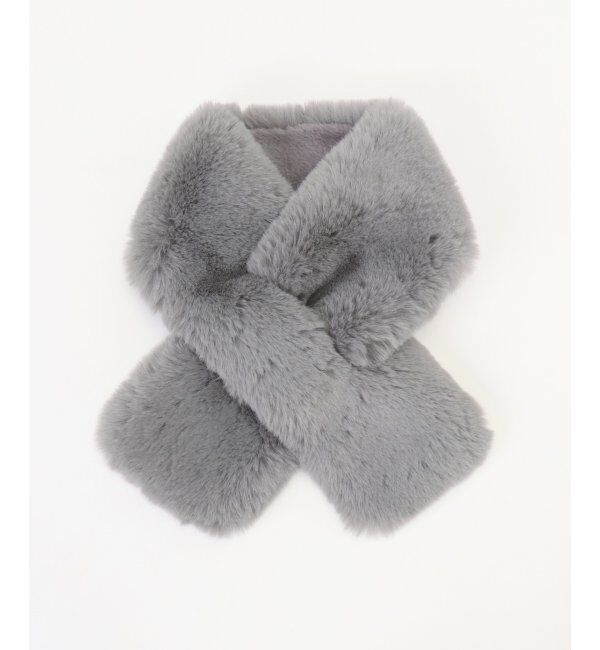 ikka「エコファー差し込みマフラー」|マフラー|