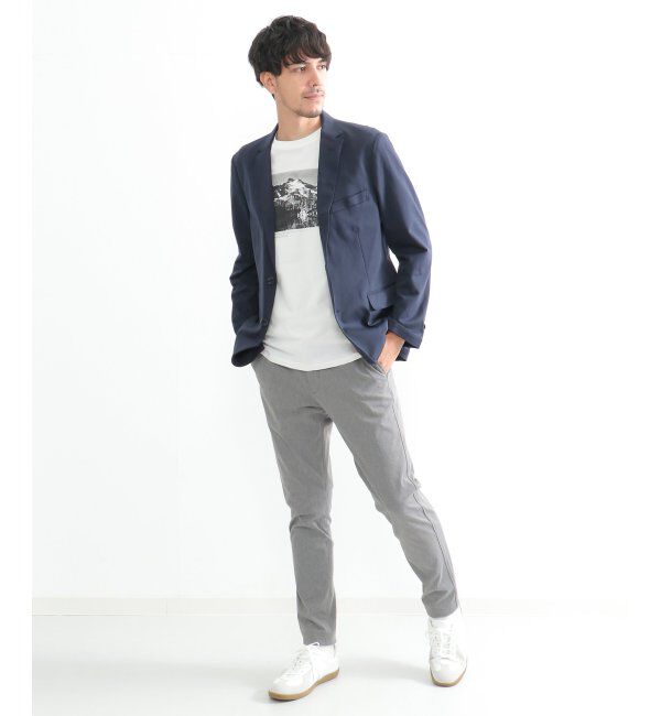 IKKA LOUNGE「モックロディーテーラードジャケット」|テーラードジャケット|