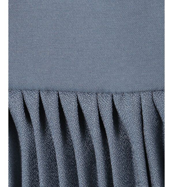 ikka kids「サイドプリーツドッキングワンピース（120~160cm）」|スカート|