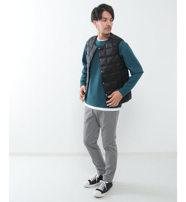ikka「ＴＡＩＯＮクル－ネックダウンベスト」|ダウンベスト・ベスト|