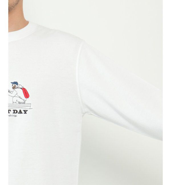 ikka「フィッシング刺繍トレーナー」|パーカー|