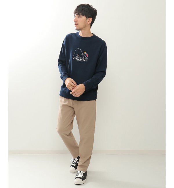 ikka「フィッシング刺繍トレーナー」|パーカー|