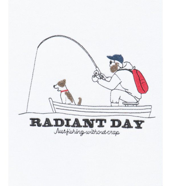 ikka「フィッシング刺繍トレーナー」|パーカー|