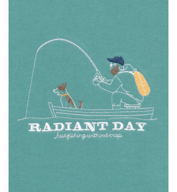 ikka「フィッシング刺繍トレーナー」|パーカー|