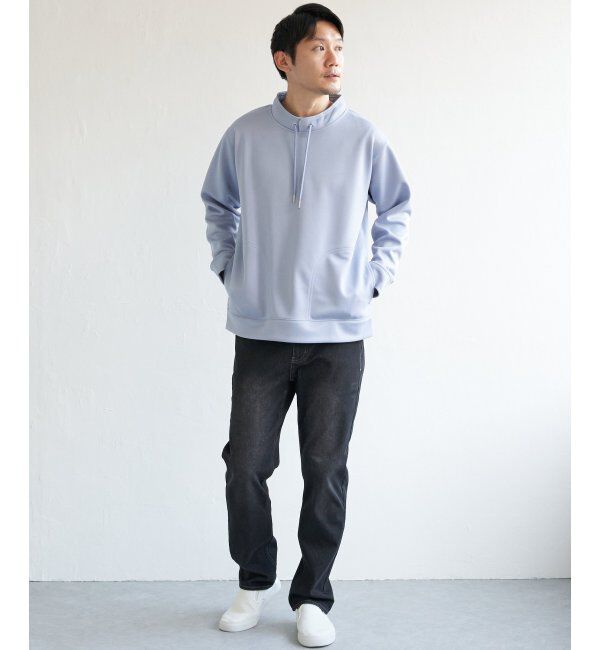 ikka「セイケツＷフェイスカノコルーイーカラー」|パーカー|