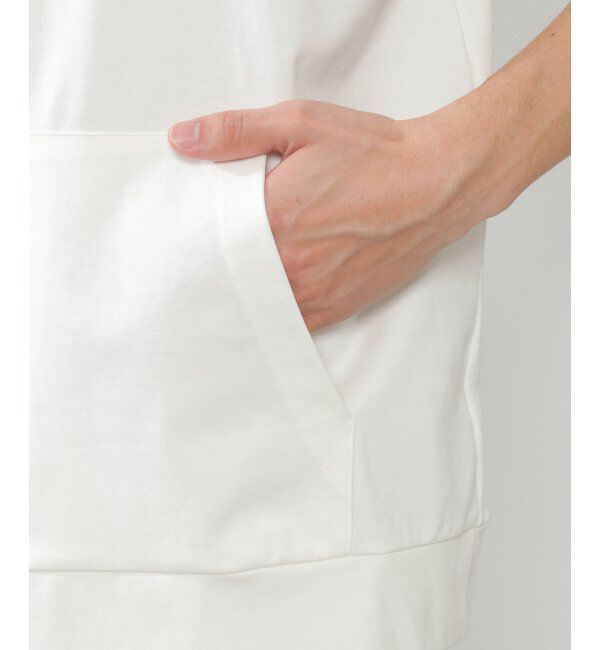 ikka「5分袖セイケツカイテキパーカー」|Tシャツ・カットソー|