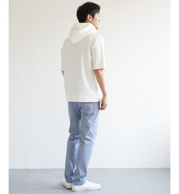 ikka「5分袖セイケツカイテキパーカー」|Tシャツ・カットソー|