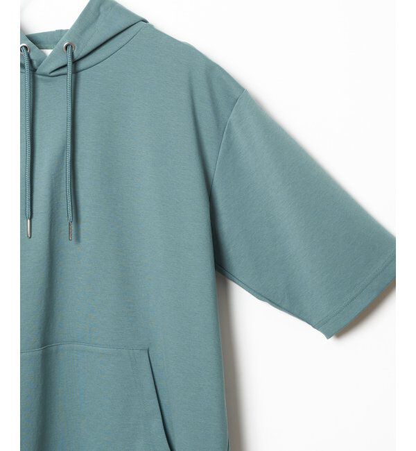 ikka「5分袖セイケツカイテキパーカー」|Tシャツ・カットソー|