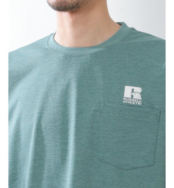 ikka「【吸水速乾】RUSSELL ATHLETIC ドライパワーロンT」|Tシャツ・カットソー|