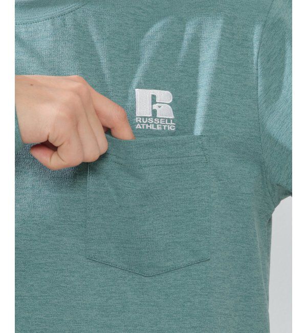 ikka「【吸水速乾】RUSSELL ATHLETIC ドライパワーロンT」|Tシャツ・カットソー|