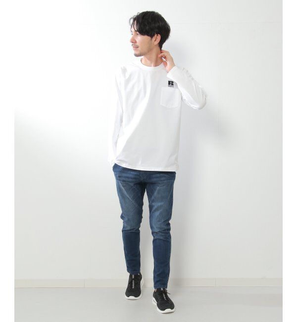 ikka「【吸水速乾】RUSSELL ATHLETIC ドライパワーロンT」|Tシャツ・カットソー|