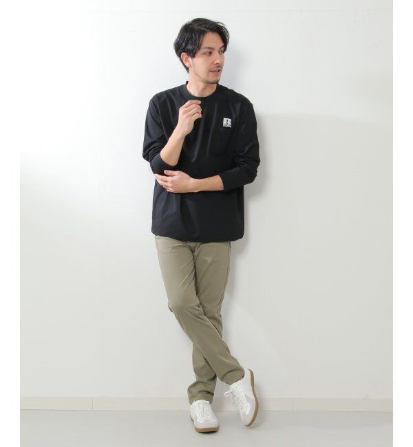 ikka「【吸水速乾】RUSSELL ATHLETIC ドライパワーロンT」|Tシャツ・カットソー|