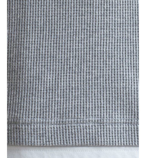 ikka「メランジワッフルフェイクTシャツ」|Tシャツ・カットソー|