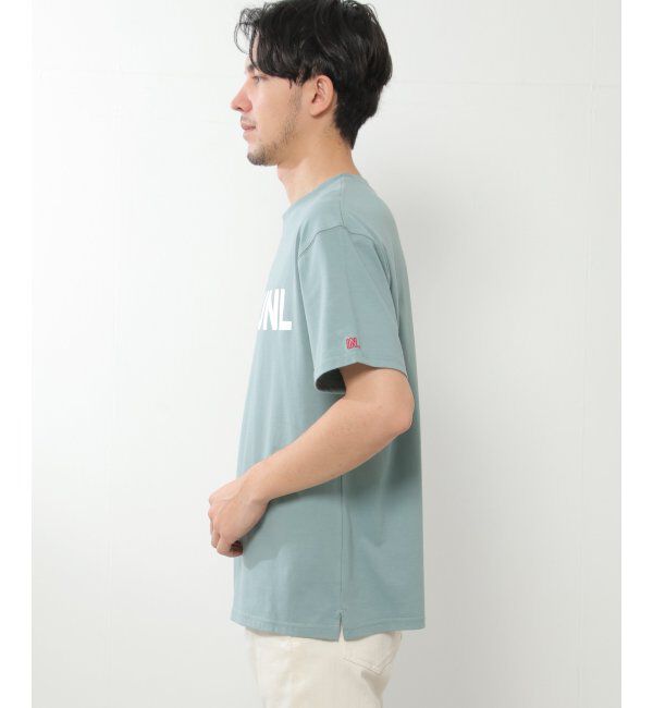 ikka「URBAN NATURE LIFE アーバンネイチャーライフ ロゴプリントTシャツ」|Tシャツ・カットソー|