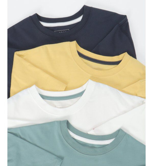 ikka「URBAN NATURE LIFE アーバンネイチャーライフ ロゴプリントTシャツ」|Tシャツ・カットソー|