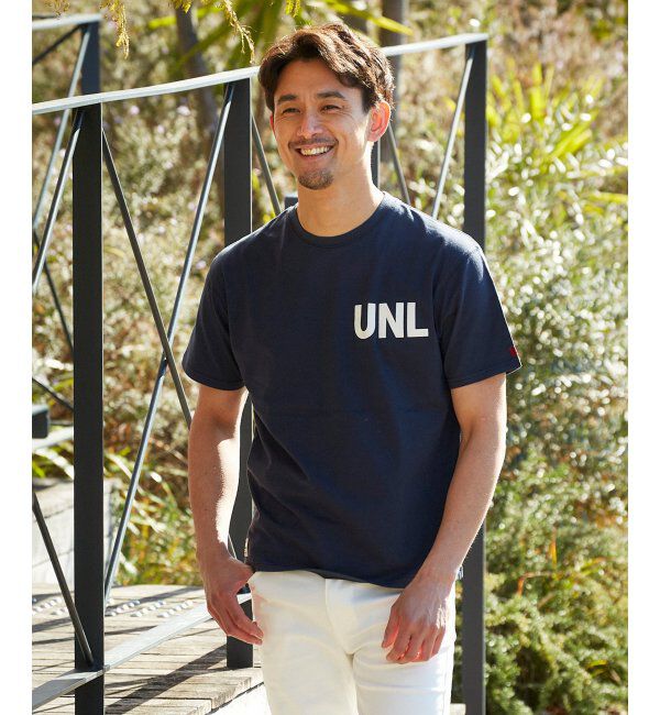 ikka「URBAN NATURE LIFE アーバンネイチャーライフ ロゴプリントTシャツ」|Tシャツ・カットソー|