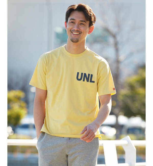 ikka「URBAN NATURE LIFE アーバンネイチャーライフ ロゴプリントTシャツ」|Tシャツ・カットソー|