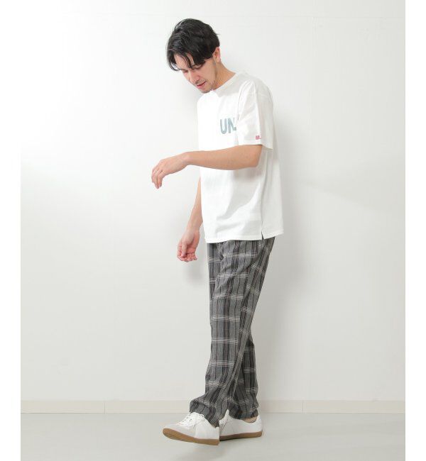 ikka「URBAN NATURE LIFE アーバンネイチャーライフ ロゴプリントTシャツ」|Tシャツ・カットソー|