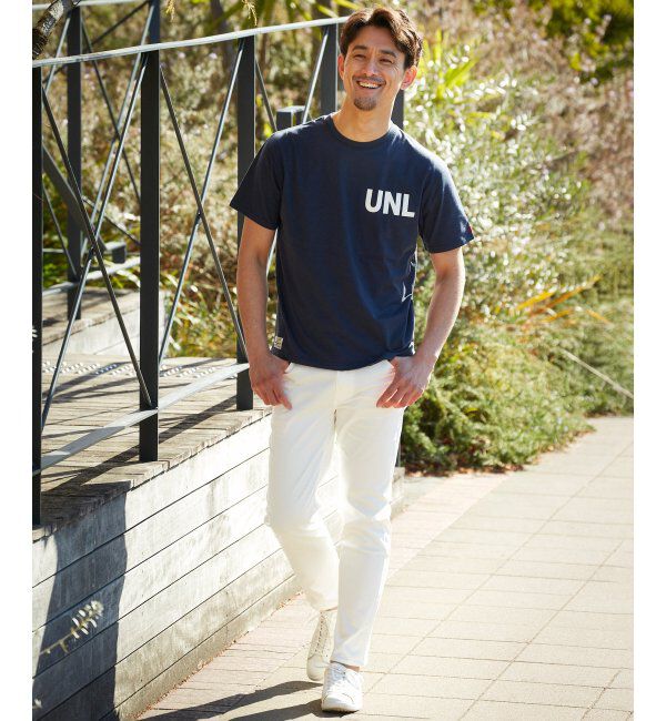 ikka「URBAN NATURE LIFE アーバンネイチャーライフ ロゴプリントTシャツ」|Tシャツ・カットソー|