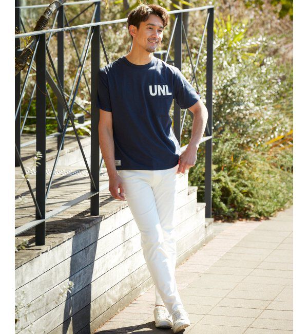 ikka「URBAN NATURE LIFE アーバンネイチャーライフ ロゴプリントTシャツ」|Tシャツ・カットソー|