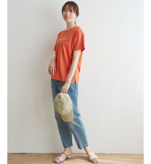 ikka「ロゴフォトプリントTシャツ」|Tシャツ・カットソー|