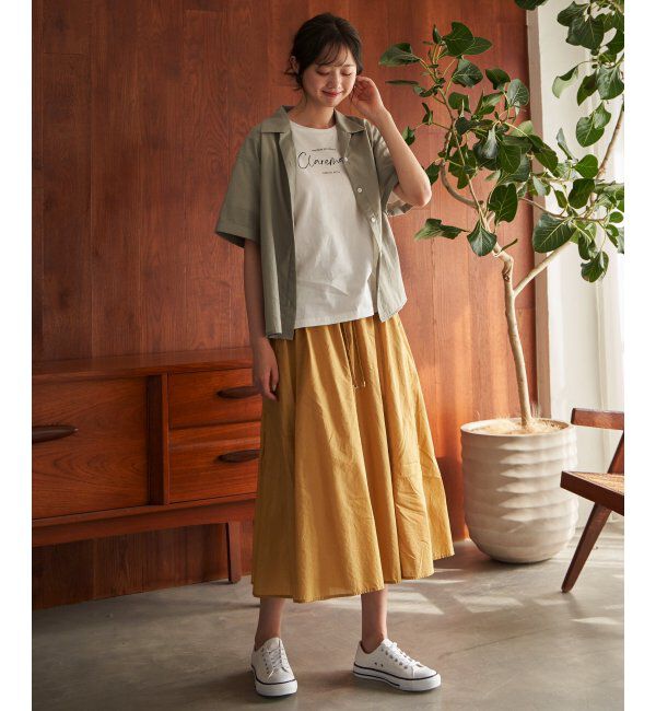 ikka「ロゴフォトプリントTシャツ」|Tシャツ・カットソー|