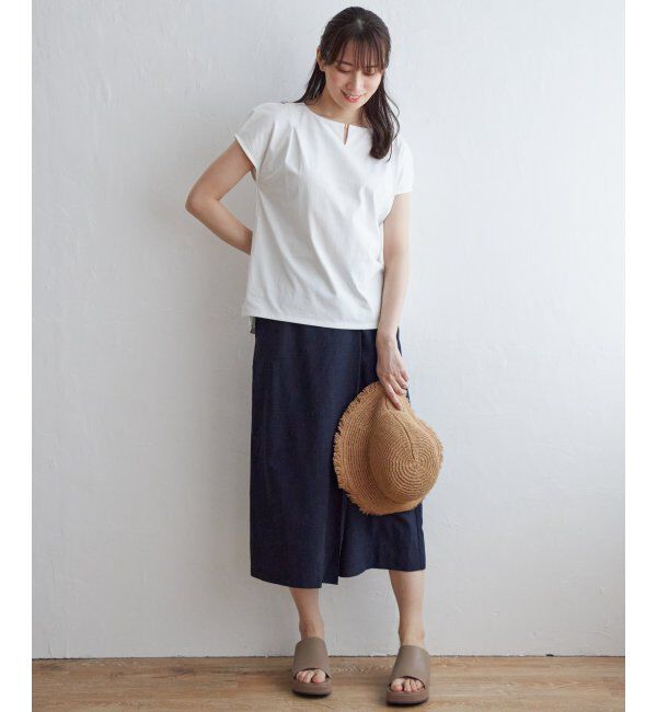 IKKA LOUNGE「【接触冷感／吸水速乾】マルチファンクションプルオーバー【UVカット】」|Tシャツ・カットソー|