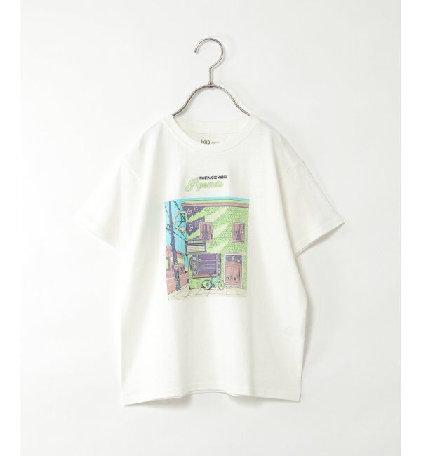 ikka kids「ビンテージグラフィックTシャツ（120~160cm）」|Tシャツ・カットソー|