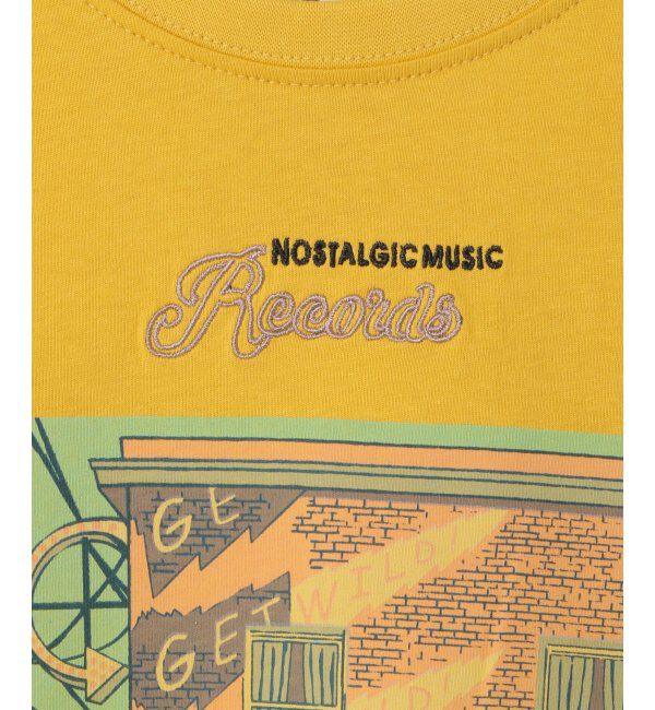 ikka kids「ビンテージグラフィックTシャツ（120~160cm）」|Tシャツ・カットソー|