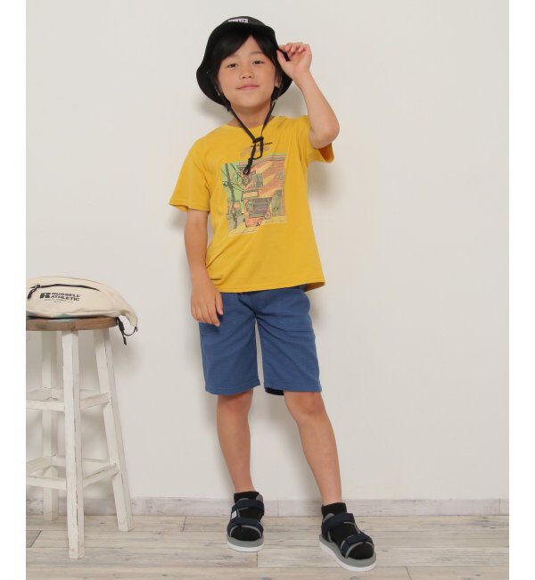 ikka kids「ビンテージグラフィックTシャツ（120~160cm）」|Tシャツ・カットソー|