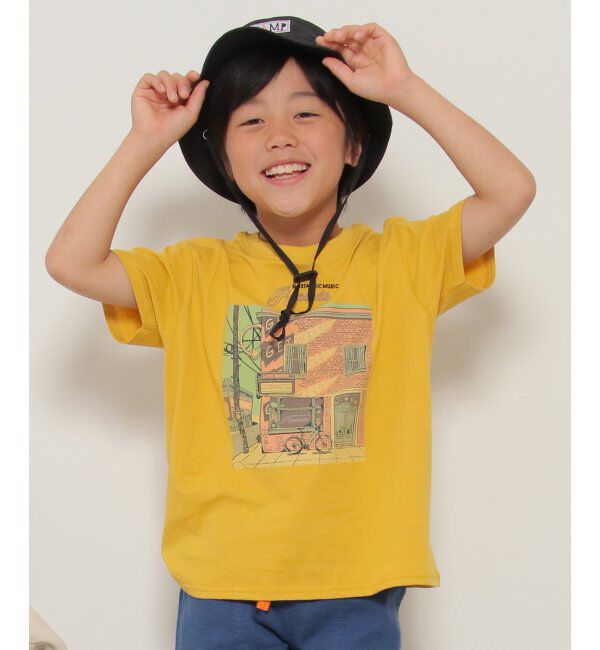 ikka kids「ビンテージグラフィックTシャツ（120~160cm）」|Tシャツ・カットソー|